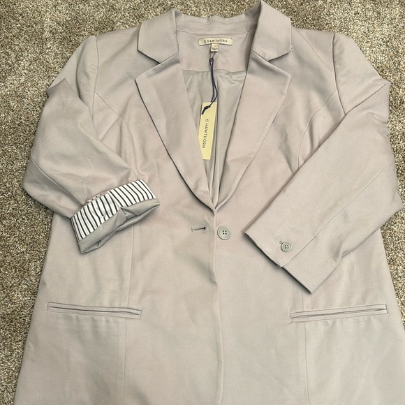 41 Hawthorn Jackets & Blazers - NWT 41 Hawthorn size large light grey Everett Ponte Blazer